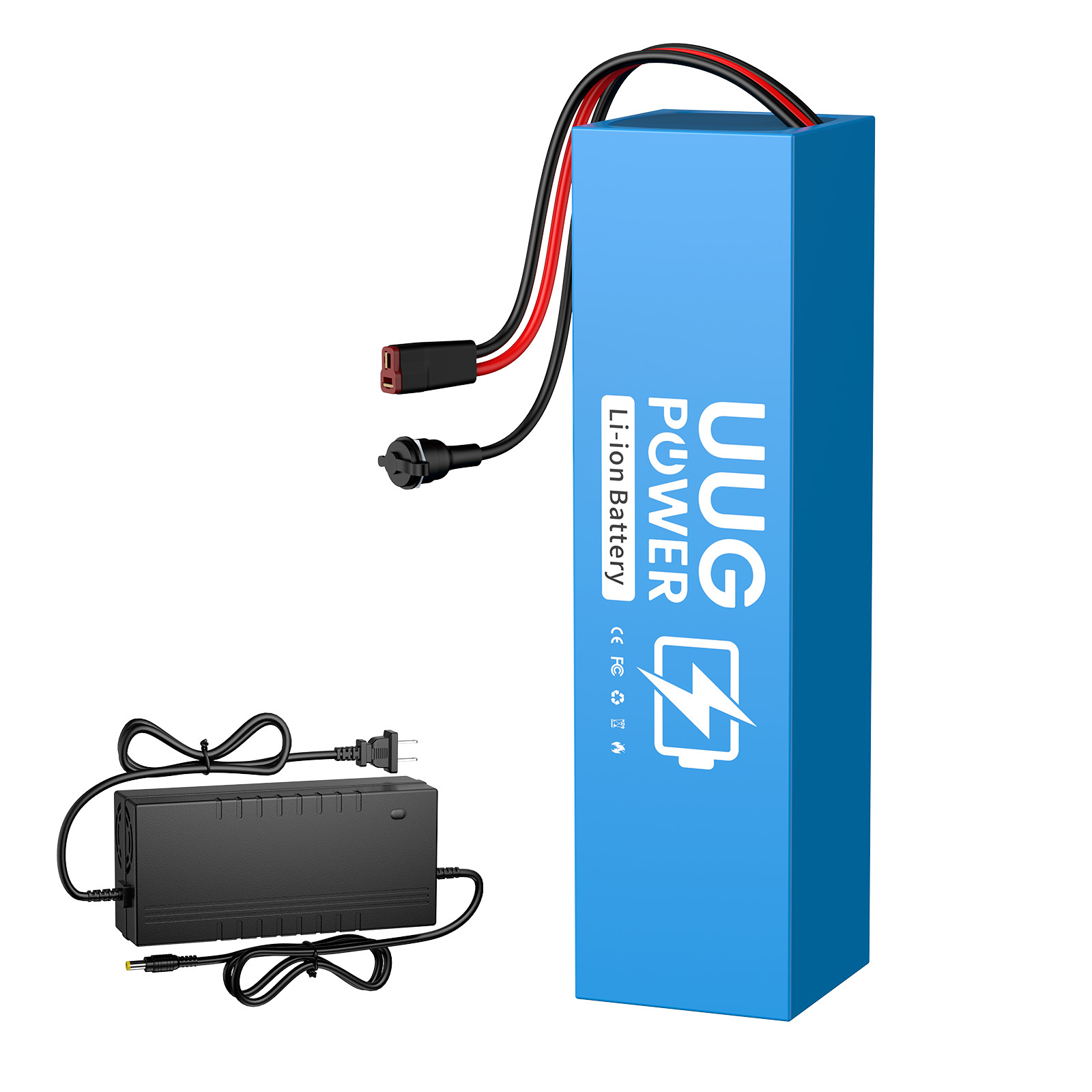 Ebike Lithium Battery 48V 8Ah Electric Bike Bicycle Battery with 30A BMS 1500W