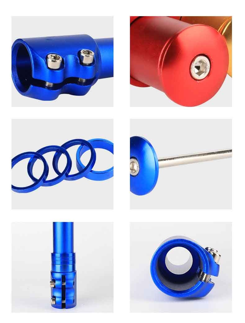Aluminum Alloy MTB Fork Steerer Tube Extender Handlebar Riser Stem Raiser