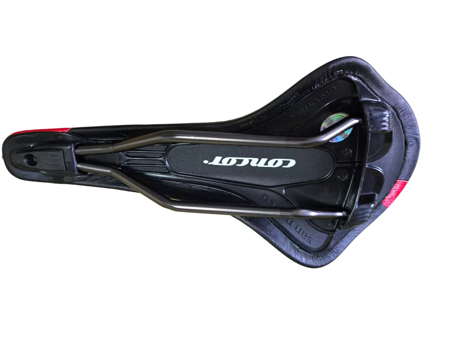 Selle San Marco Saddle Concor Carbon base 278mm 134mm Road bike Black Red 190g