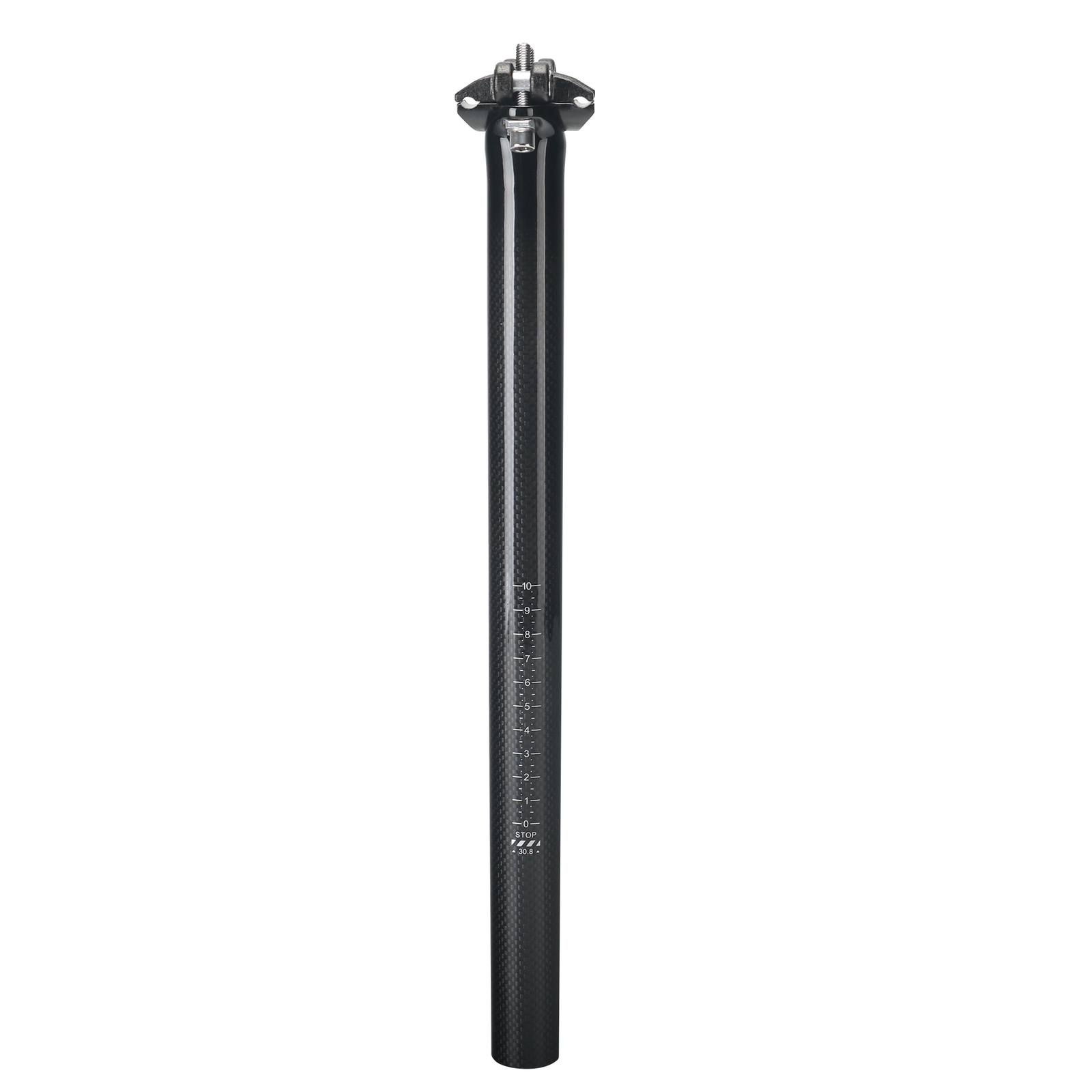Carbon Bicycle Seatpost 25.4/27.2/30.8/31.6mm MTB Road Bike Seat Post 350/400mm