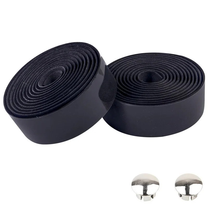 Road Bike Handlebar Tape Bicycle Cycling Bar Grip Tape Wraps Adhesive EVA Red
