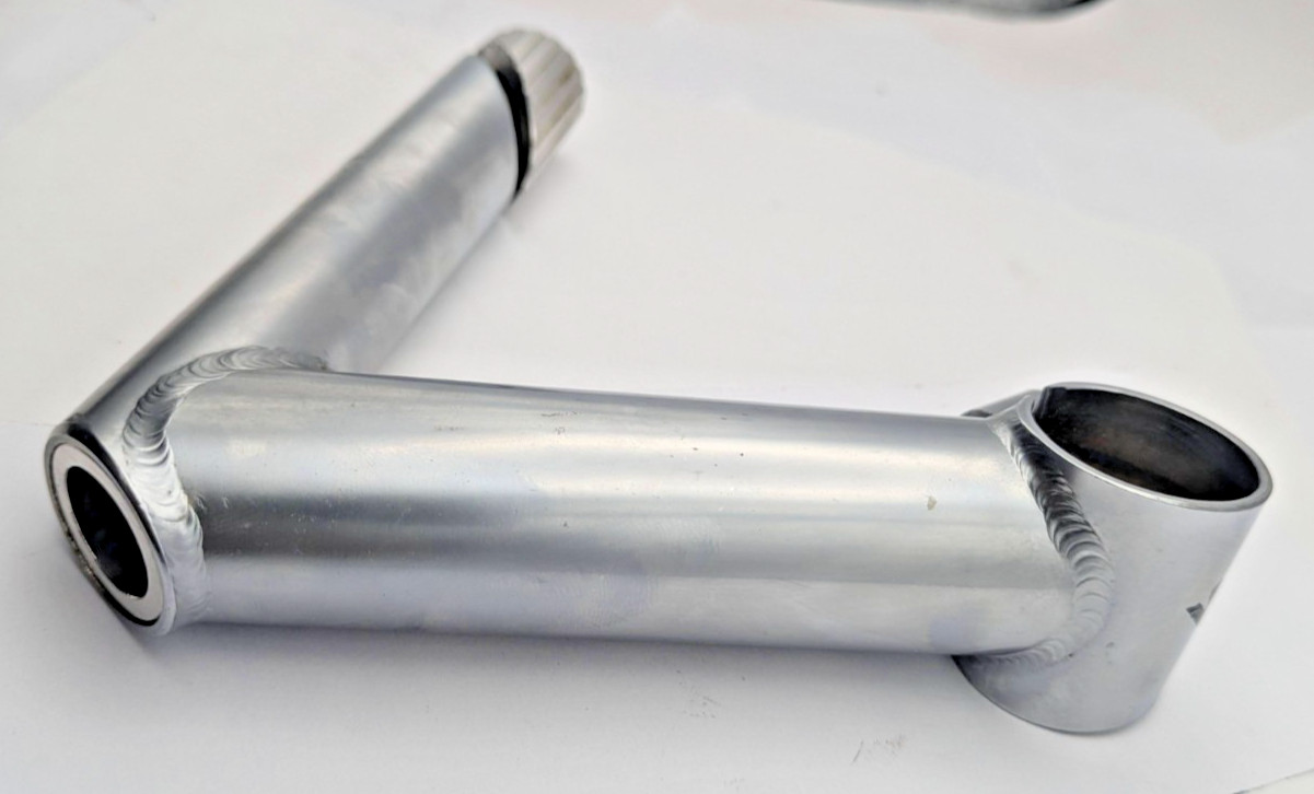 NITTO SPECIALIZED 22.2 QUILL STEM 26.0MM CLAMP 110MM REACH SILVER CHROMOLY CRMO