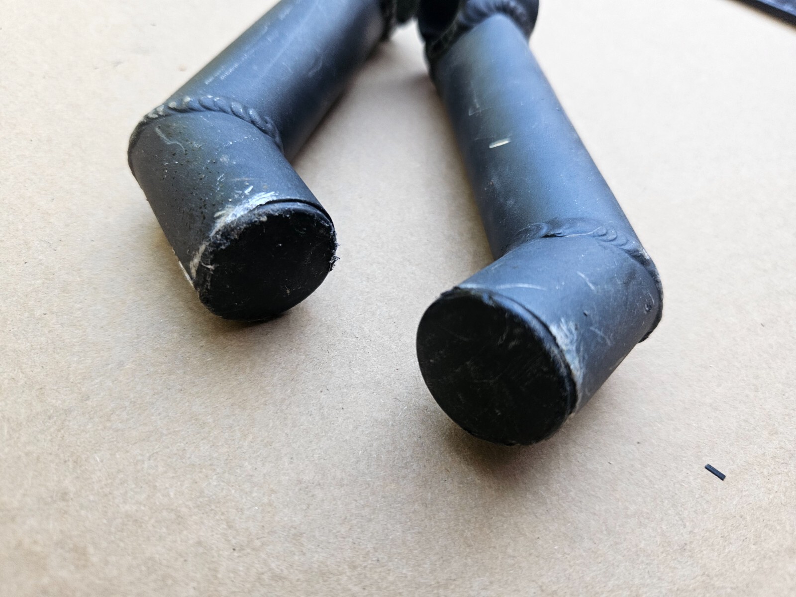 Vintage 90s Marin Oversized Mountain Bike Bar Ends 5″ Long 22.2mm Clamp Black