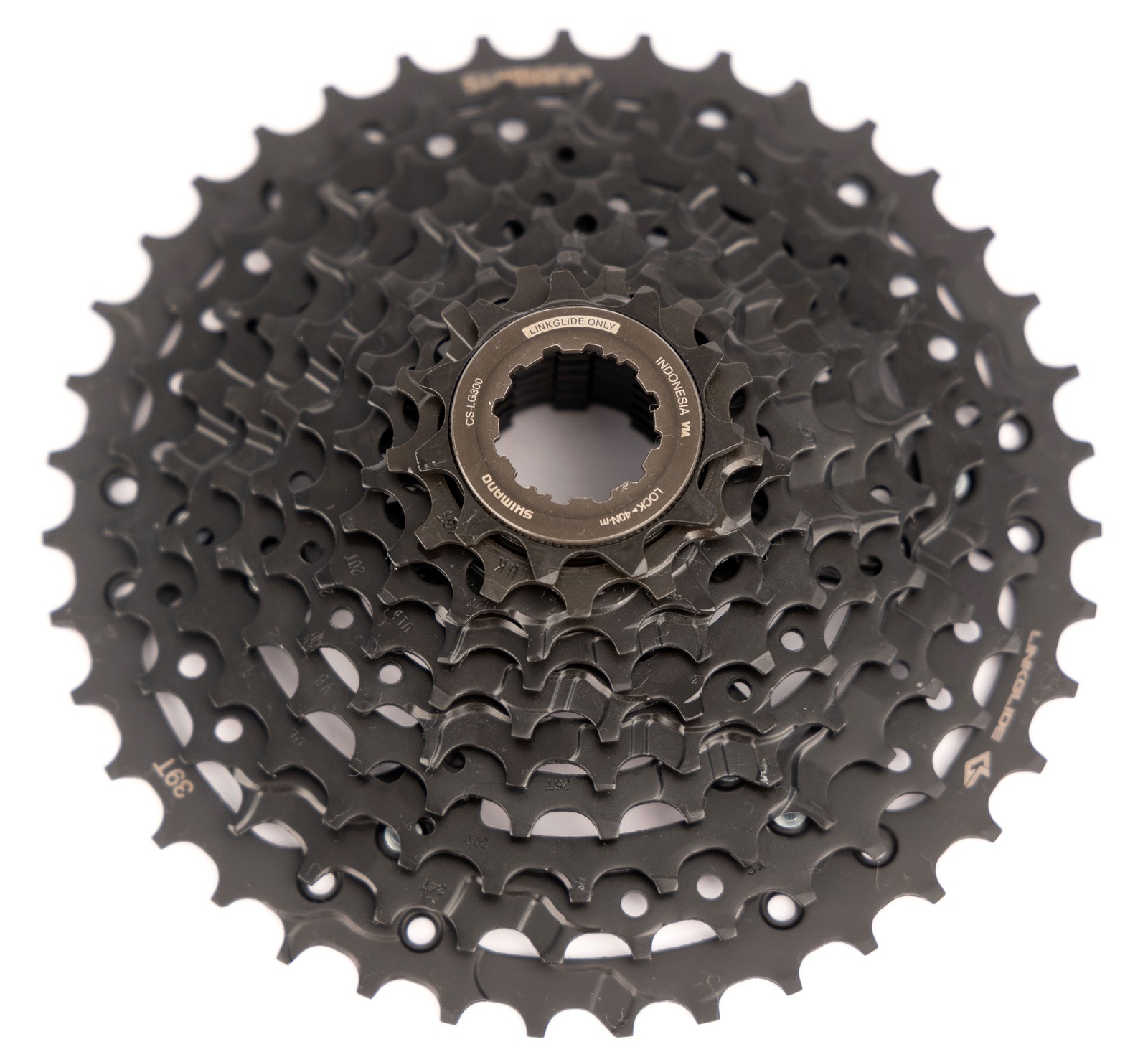 Shimano CUES CS-LG300-10 Cassette 10-Speed 11-39T LINKGLIDE, E-bike
