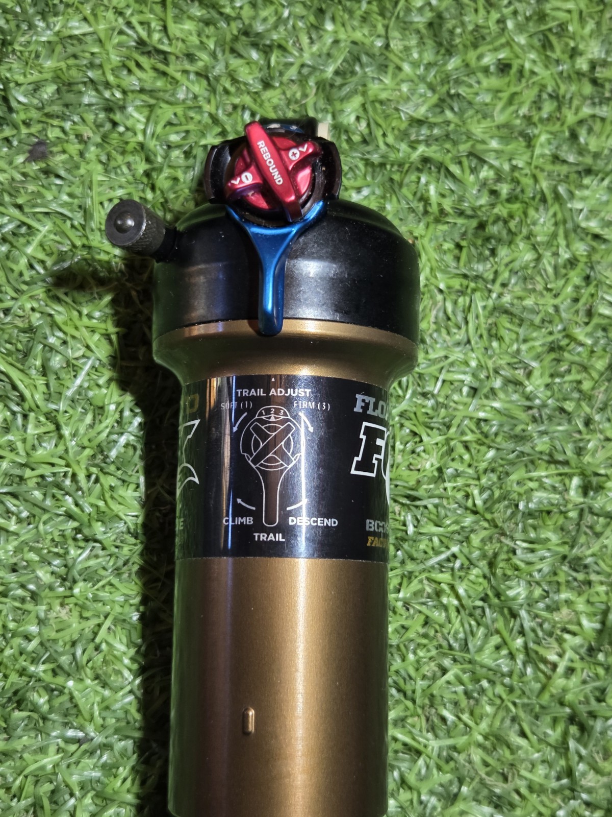 NOS Fox Float CTD Boostvalve Factory Series Kashima 8.5″ x2.25″ Rear Shock