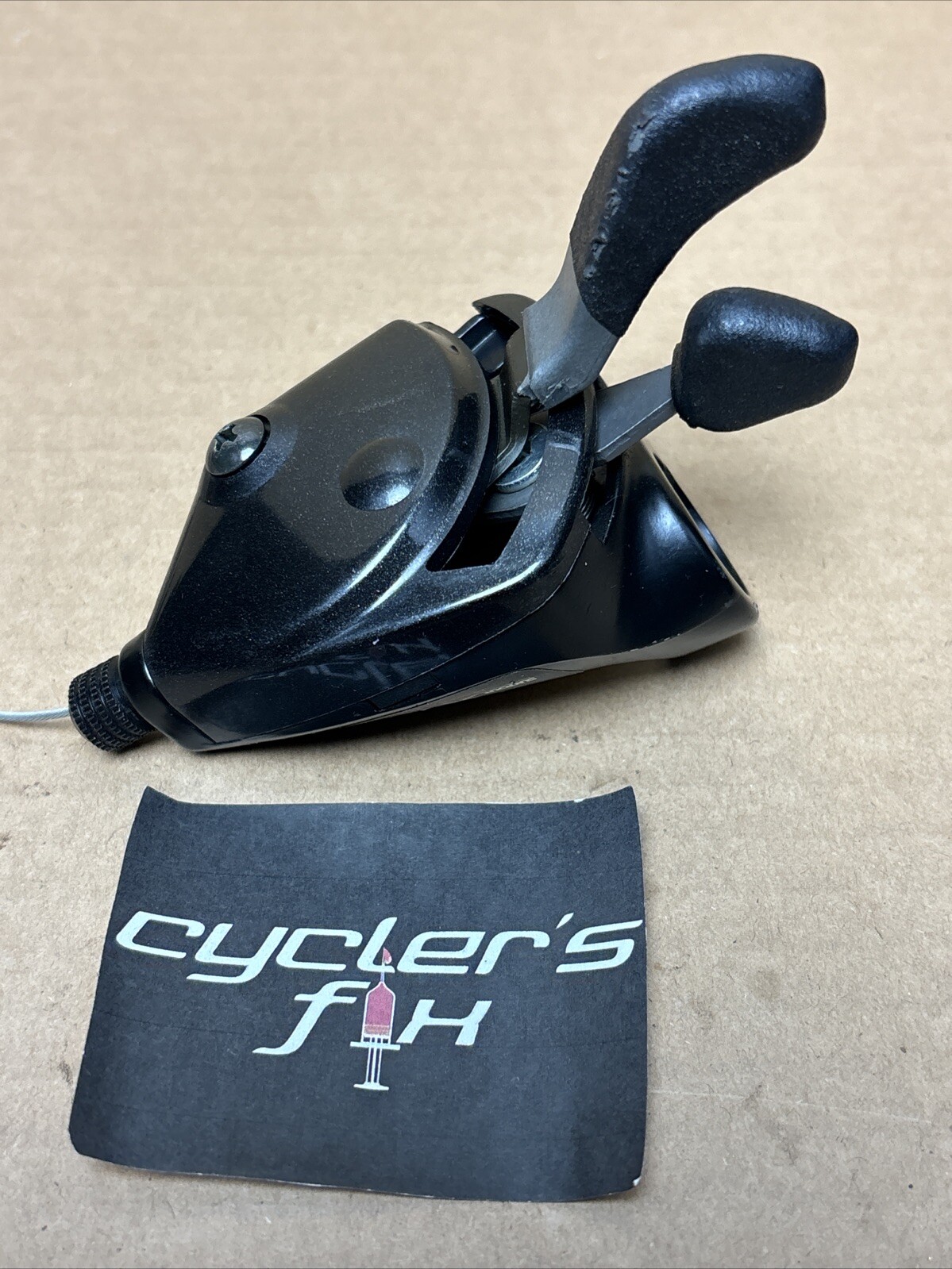 NOS Suntour 3×7 X-Press Accushift Thumb Shifter Set Mtb Hybrid Bike Fuji Trek