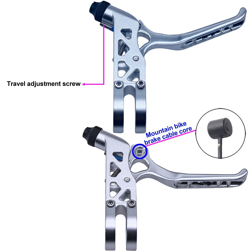 Brake Levers Hollow Lightweight CNC Aluminum Alloy for Brompton for 3sixty Bike