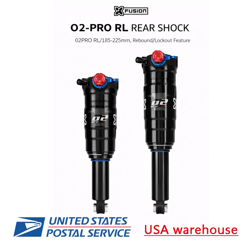 X-Fusion O2 Pro RL Rear Shock Suspension Lockout Trail Downhill