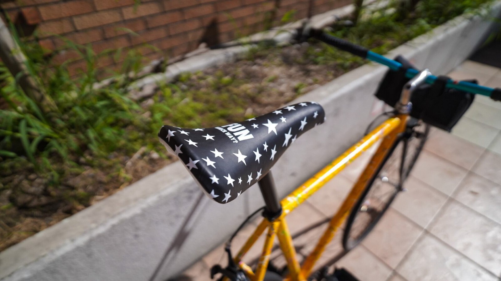 FUN STAR Saddle Bike Seat Fixie BMX Bike Bicycle Custom Parts JPN Original Model