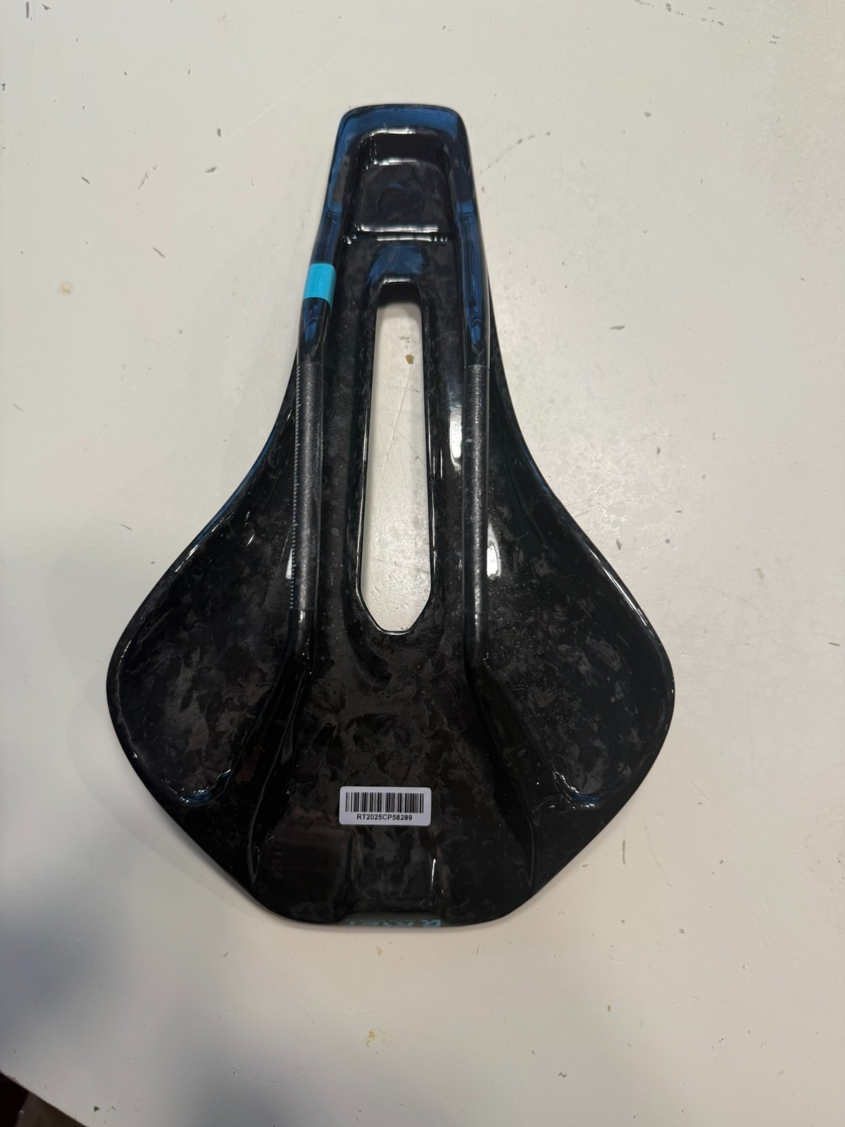 Ryet 3D Printed Full Carbon Bicycle Saddle 145mm w/ 7×9 carbon rails