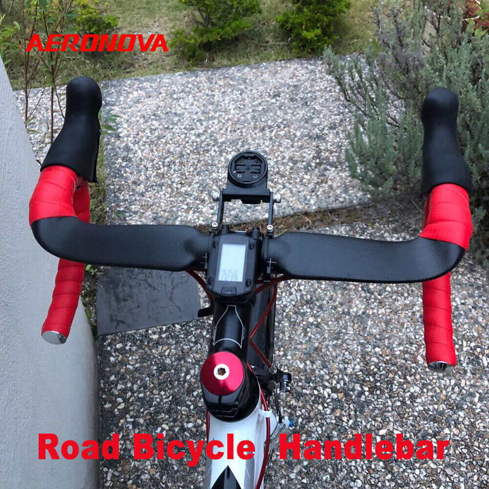 Carbon Fiber Road Bike Handlebar 31.8 Bicycle Racing Drop Bar 400/420/440mm