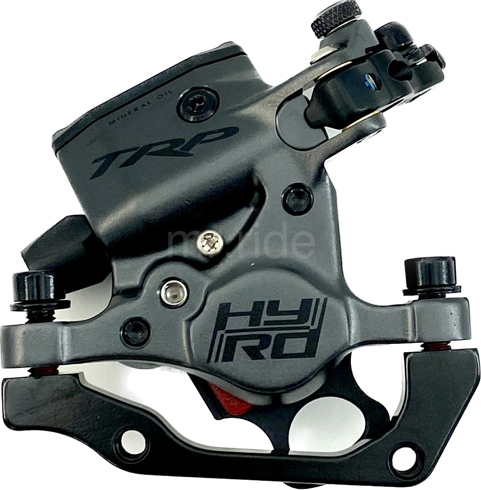 TRP HYRD Cable-Actuated Hydraulic Bike Disc Brake Gray Front+Rear 160 w/Rotor