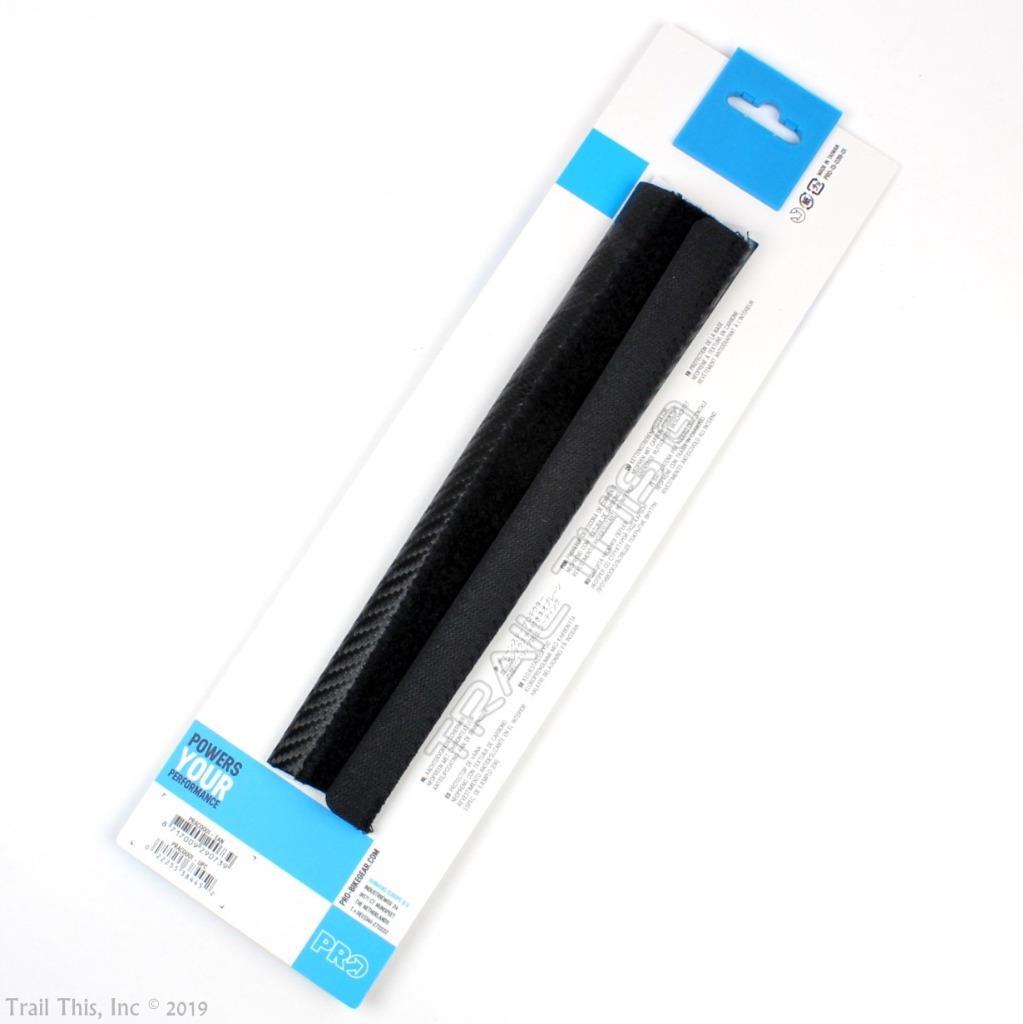 Shimano PRO MTB Bike Chainstay Protector 235mm Black / Carbon Fiber Texture