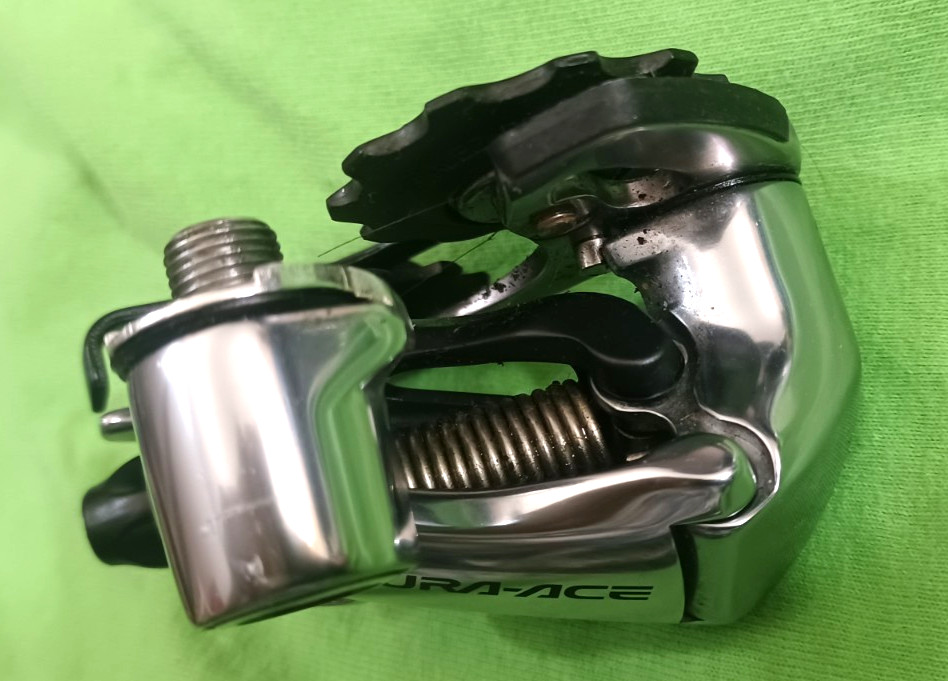 used VGC, Shimano Dura-Ace RD-7800 Short Cage Rear Derailleur, 10 Speed