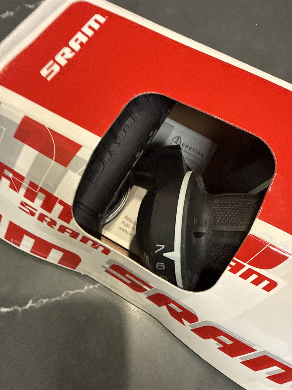 SRAM 3.0 Comp 7 Speed Shifter Twister Set New