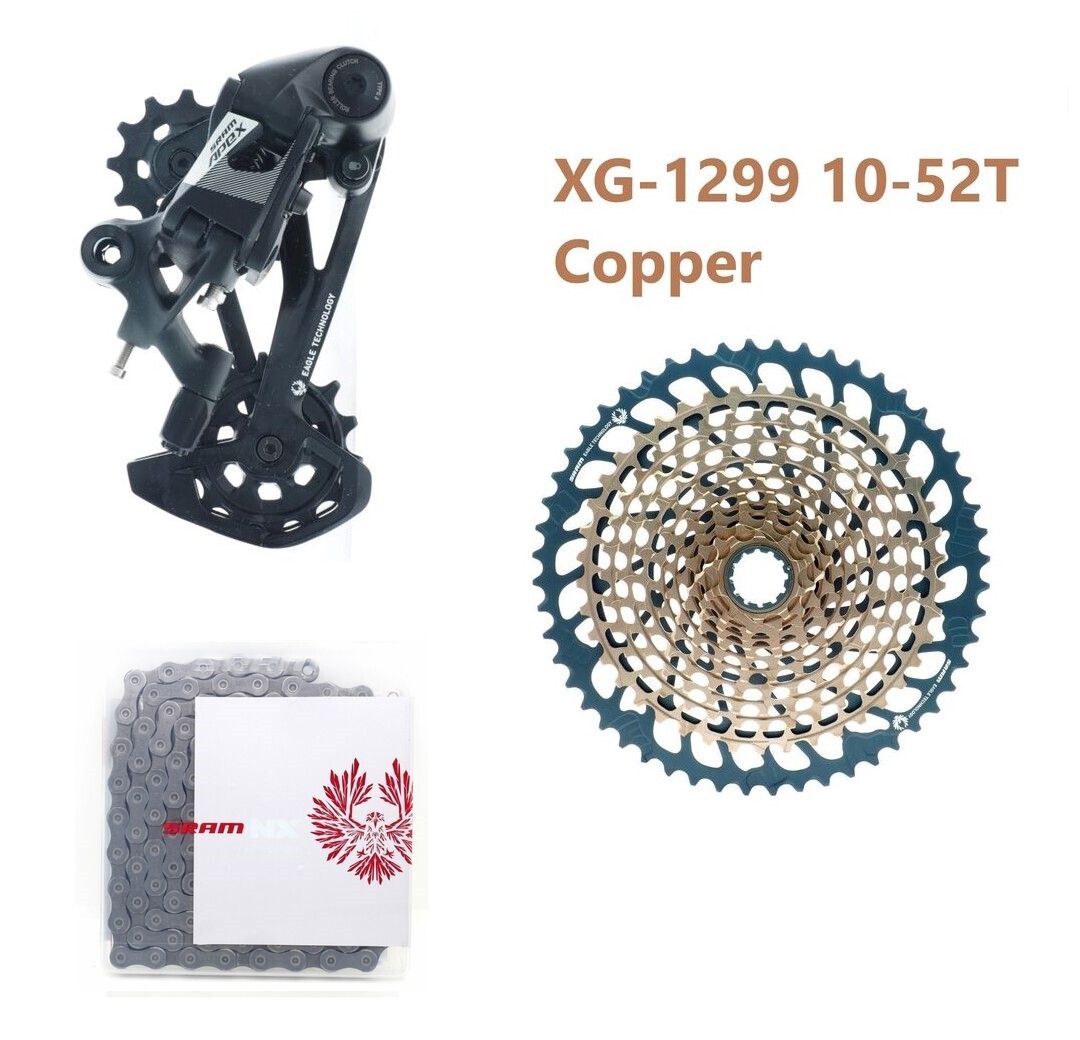 SRAM APEX 1×12 Eagle Mechanical Shifter/Rear Derailleur/CN/CS Groupset READ