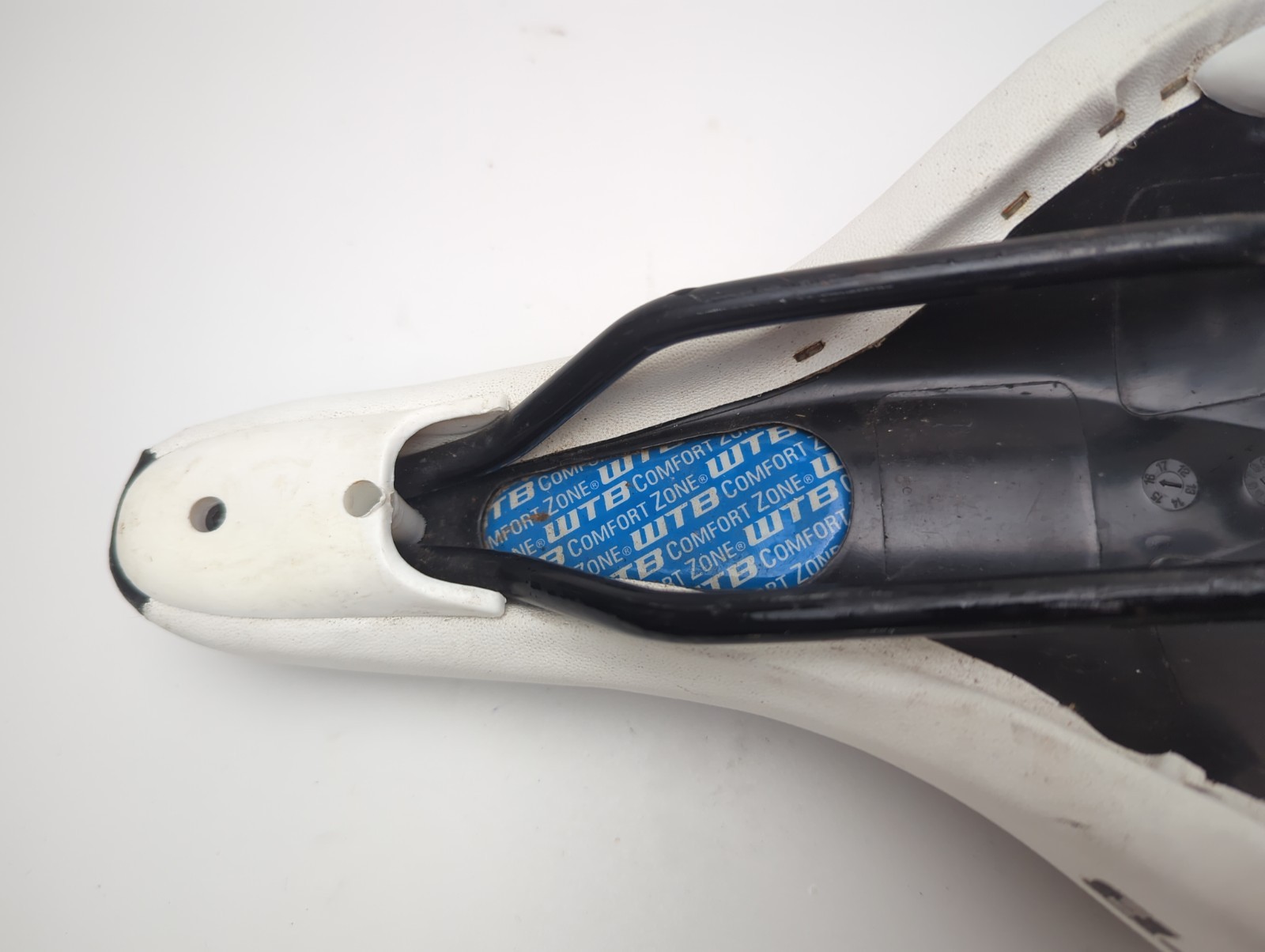 WTB Bike Saddle – Speed She Women’s Black + White – Mt Bike