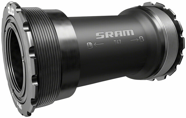 SRAM DUB T47 Bottom Bracket – T47, 85.5mm, Road, Black