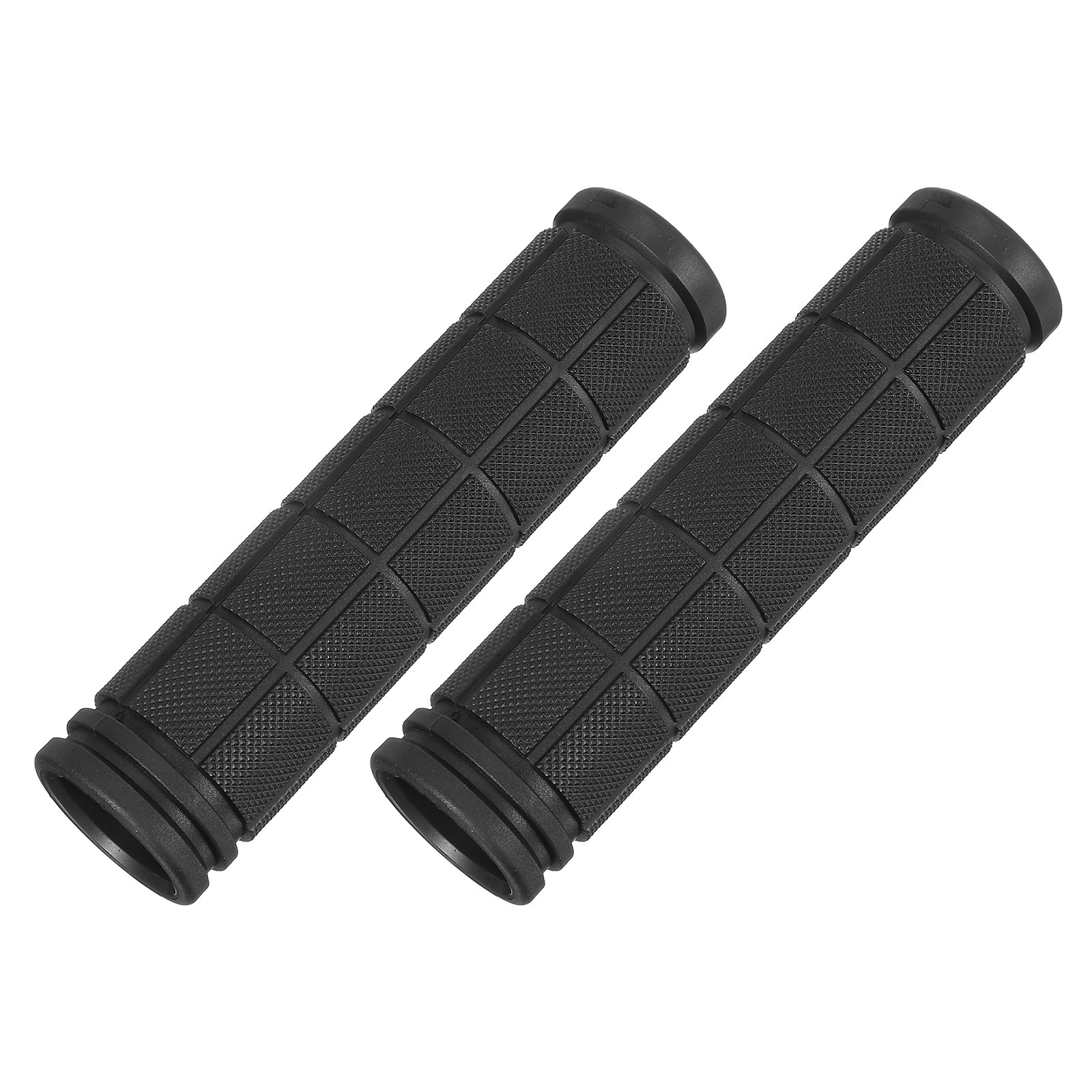 2 x 4.61″x0.79″ Non-Slip Bike Handlebar Grips Black