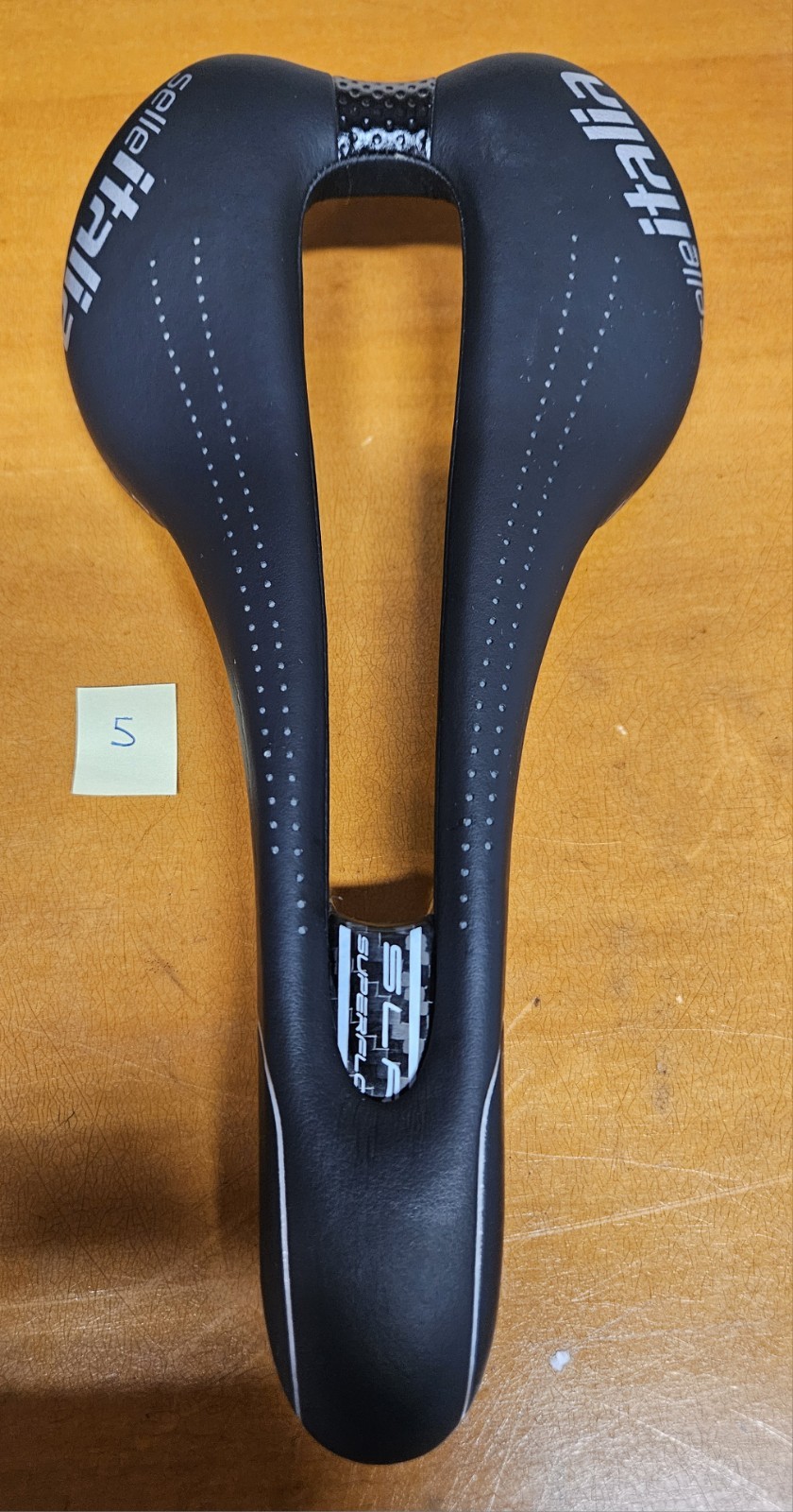 Selle Italia SLR Superflow Ti316 (titanium) L3 275mm X 145mm Saddle – Excellent