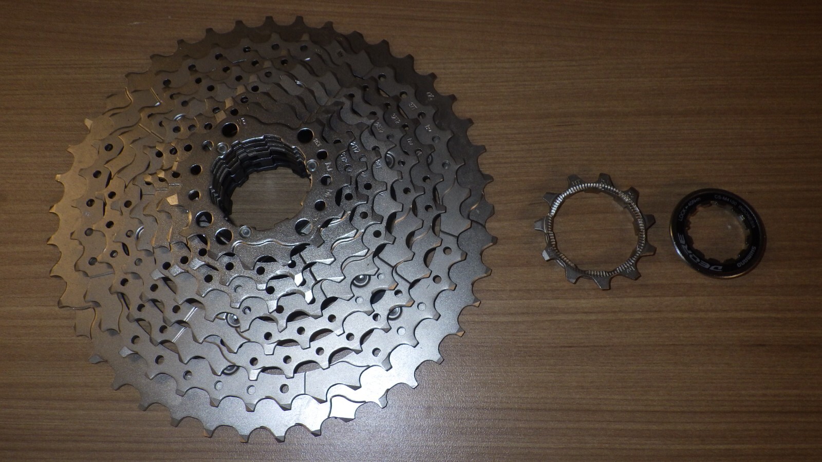 SHIMANO DEORE CS-M4100 CASSETTE, 10 SPEEDS, NEW, 13T COG MISSING