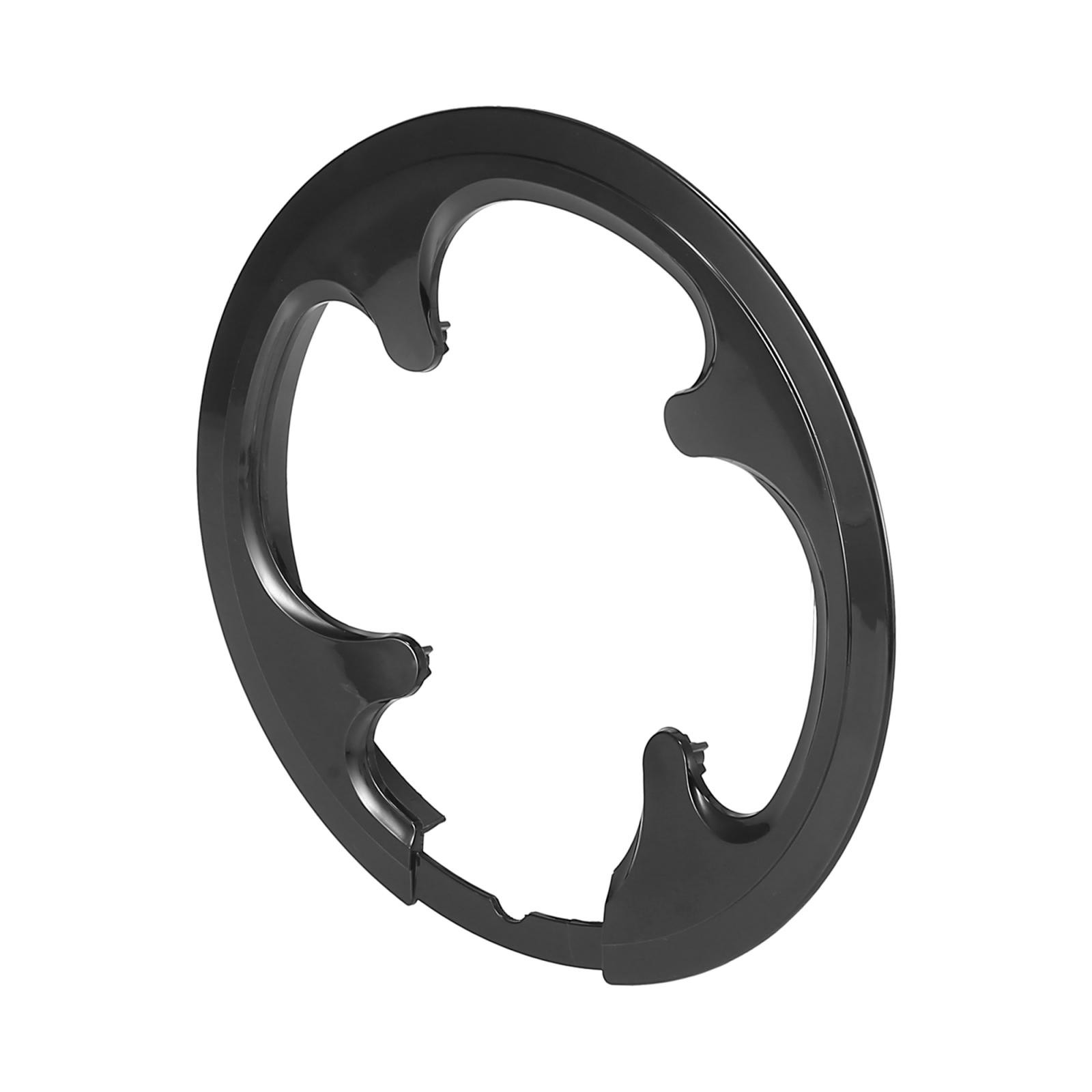 42 44 teeth 7.4cm 10.1cm bicycle crankset chain wheel cover black