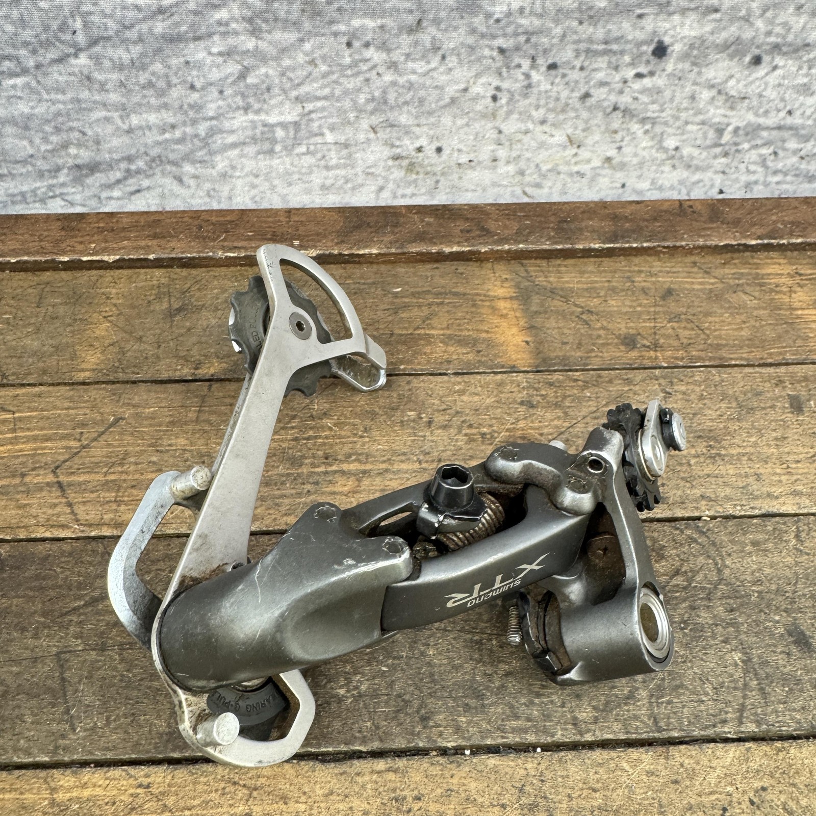 Vintage Shimano XTR RD-M951 Rapid Rise Rear Derailleur Long Cage 8 Speed MTB