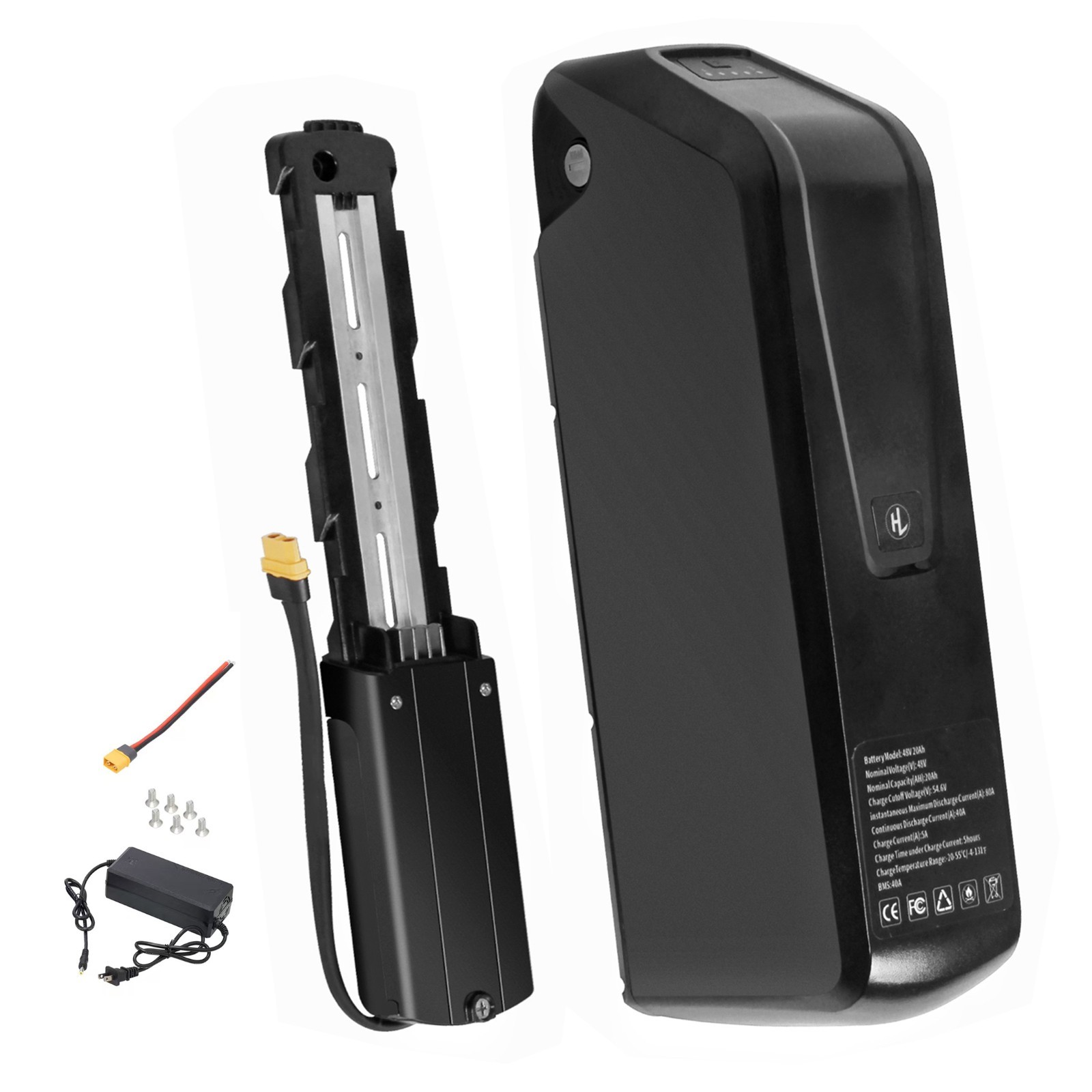 36V/48V/52V bicycle 10Ah/15Ah/20Ah lithium battery BMS for ≤2000W Motors bike