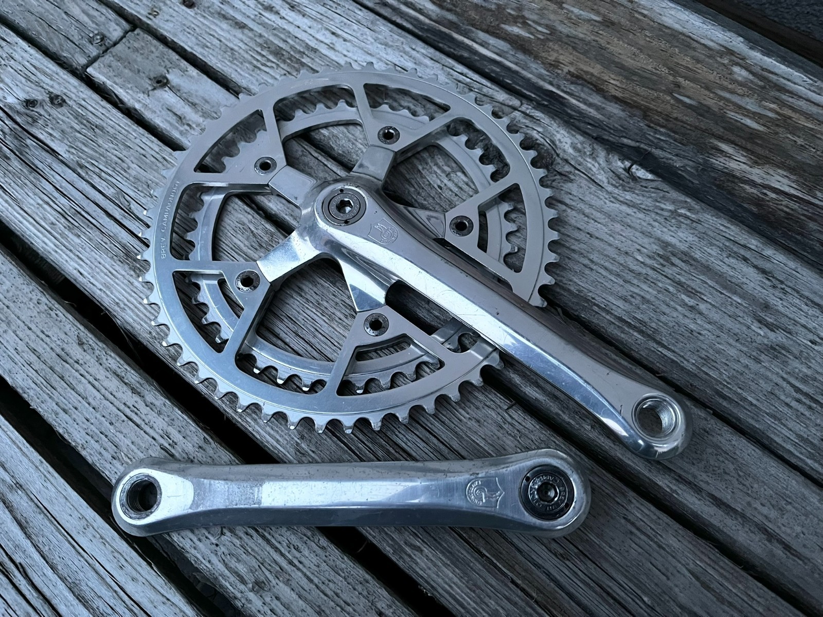 Campagnolo Victory 170mm 52/42 Crankset Crankset Vintage Aluminium