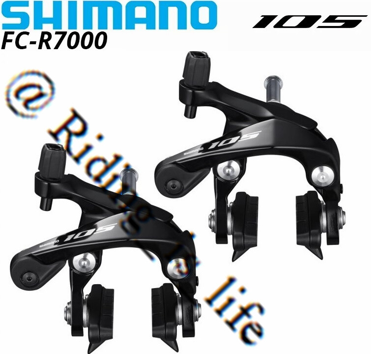 New Shimano 105 BR-R7000 Road Bike Mechanical Brake Caliper – A pair – black