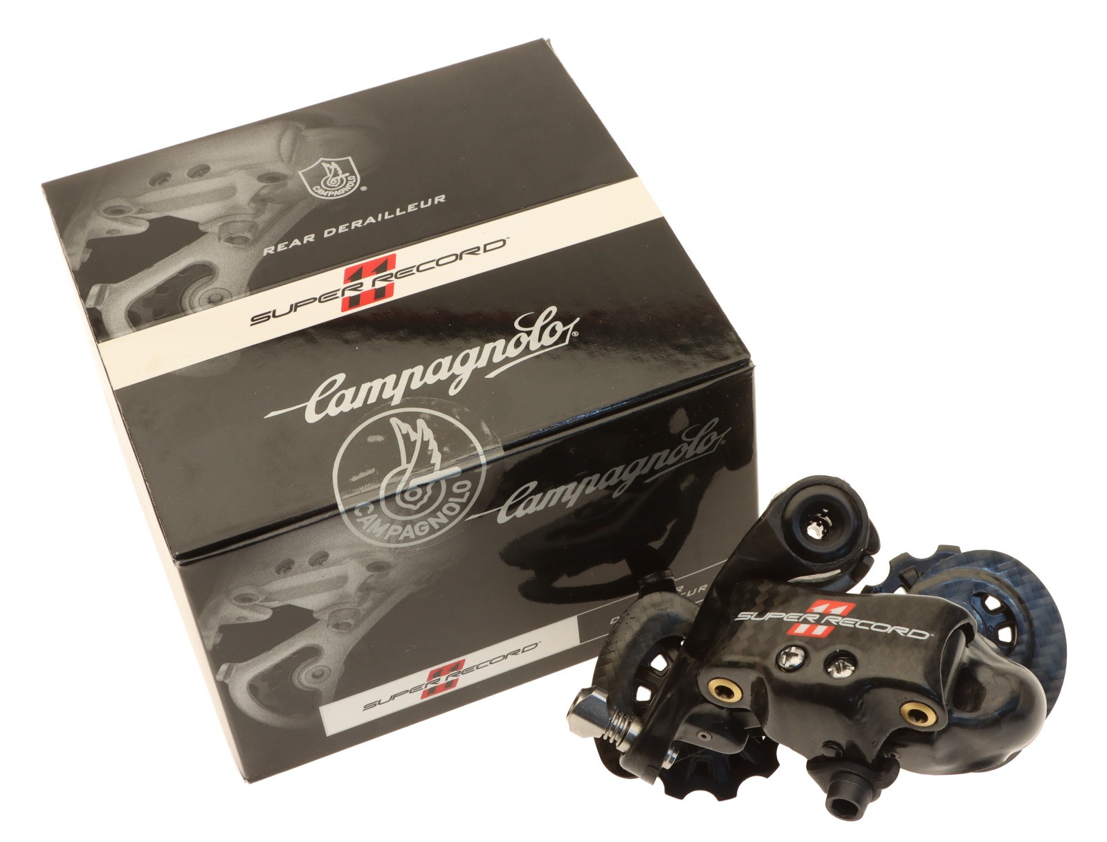 Campagnolo Super Record Rear Derailleur 11 Speed Short Cage Carbon ’11 NOS NEW
