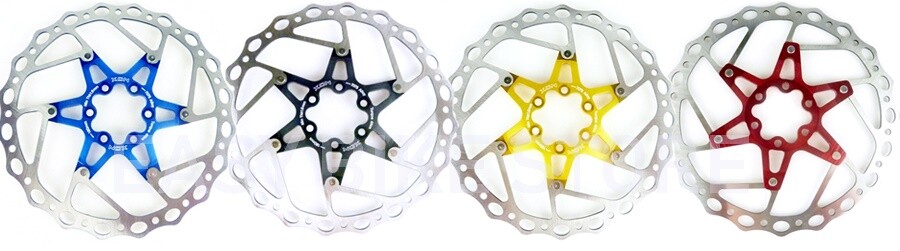 Ultra Stiff Disc Rotor 180mm 125G RED GOLD BLUE BLACK Heat Dissipation CYCLING