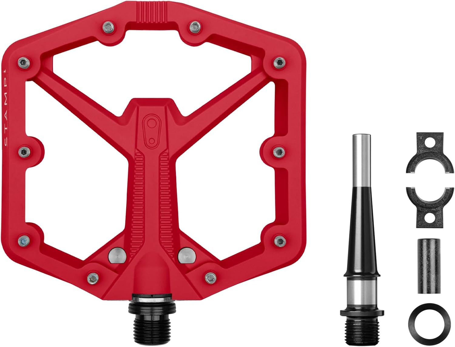 Stamp Flat MTB Pedals – Size-Specific, Lightweight, Versatile, Durable Bike Peda