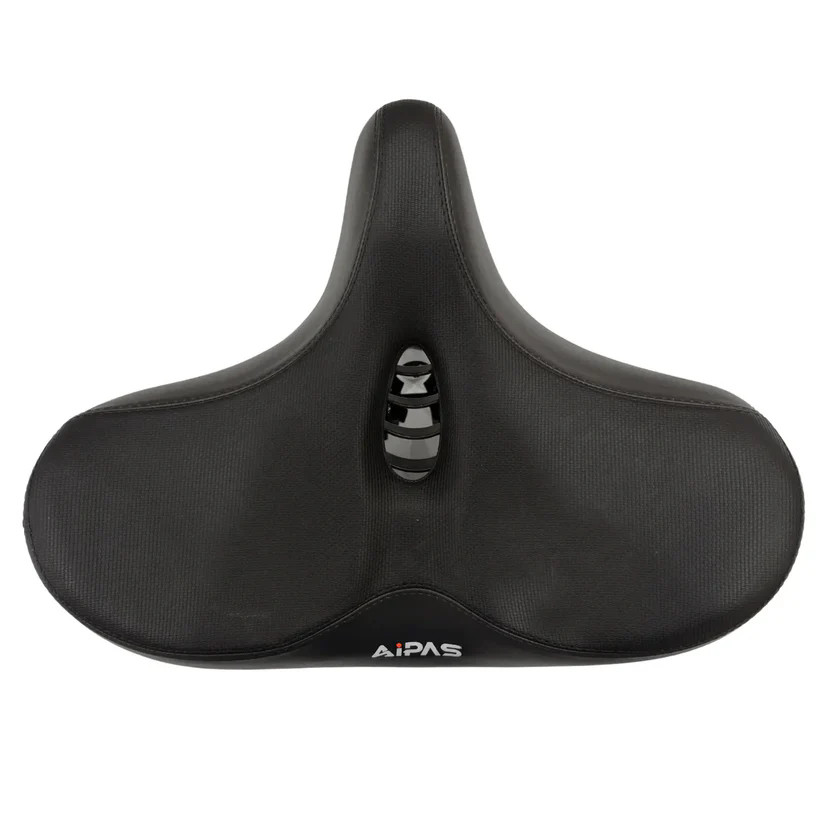 Aipas Comfortable Oversized Bike Seat Extra Wide Saddle for Men Women US