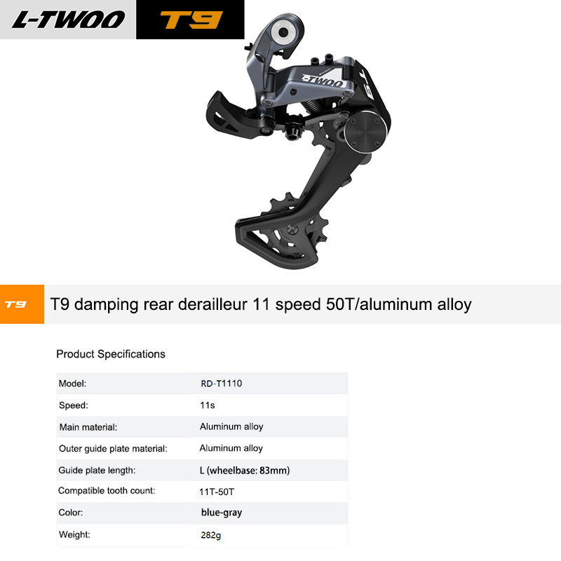 LTWOO T9 1×11 Speed mtb Bicycle Groupset Bike Shifter Derailleur Cassette Chain