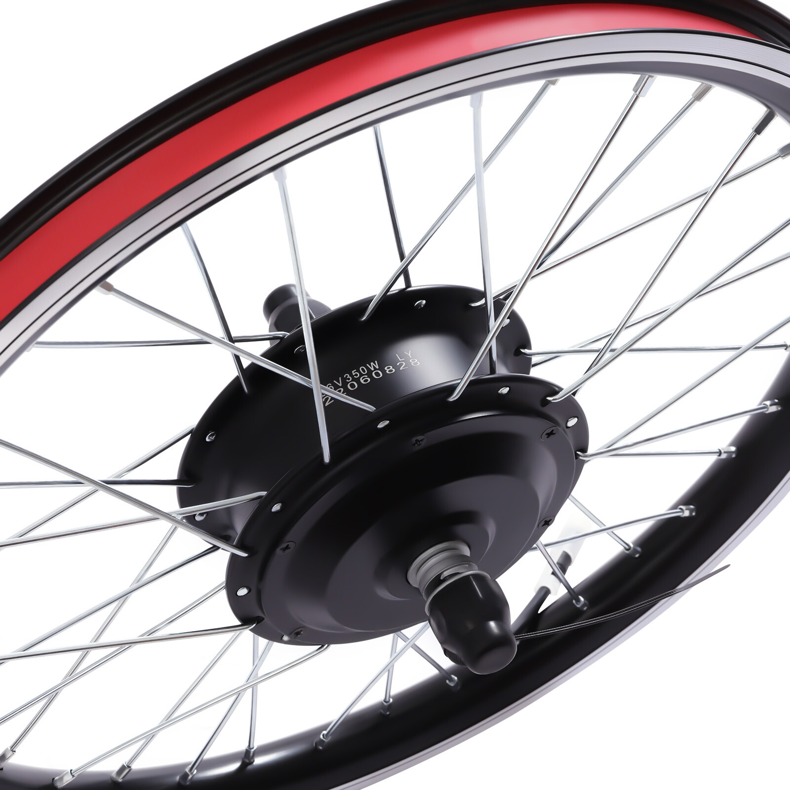 20 Inch E Bike 36V 350W Front Wheel Electric Bicycle Hub Motor Conversion Kit