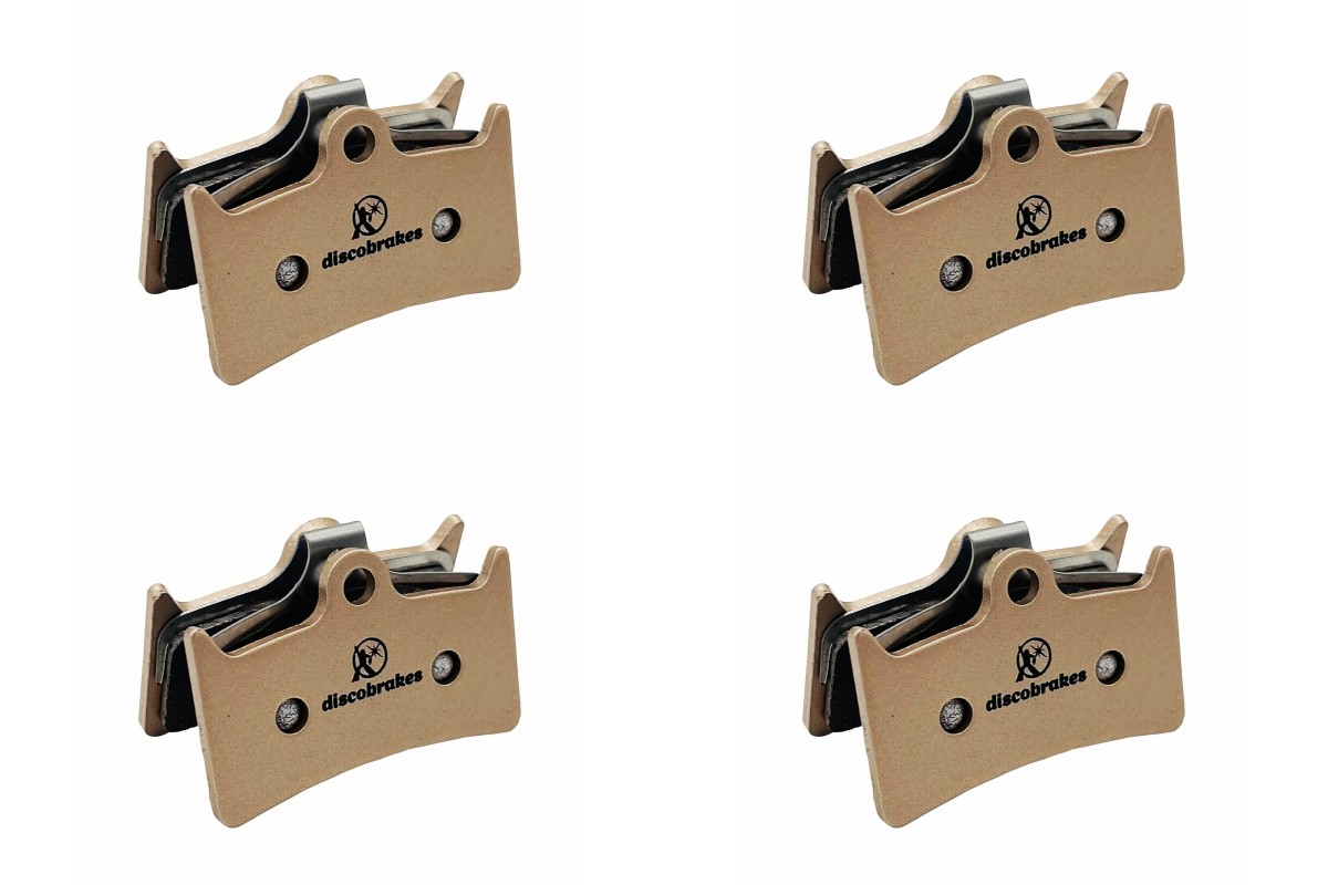 4 Pairs of Sintered DiscoBrakes Hope V4 Disc Brake Pads, HopeV4 DownHill DH MTB