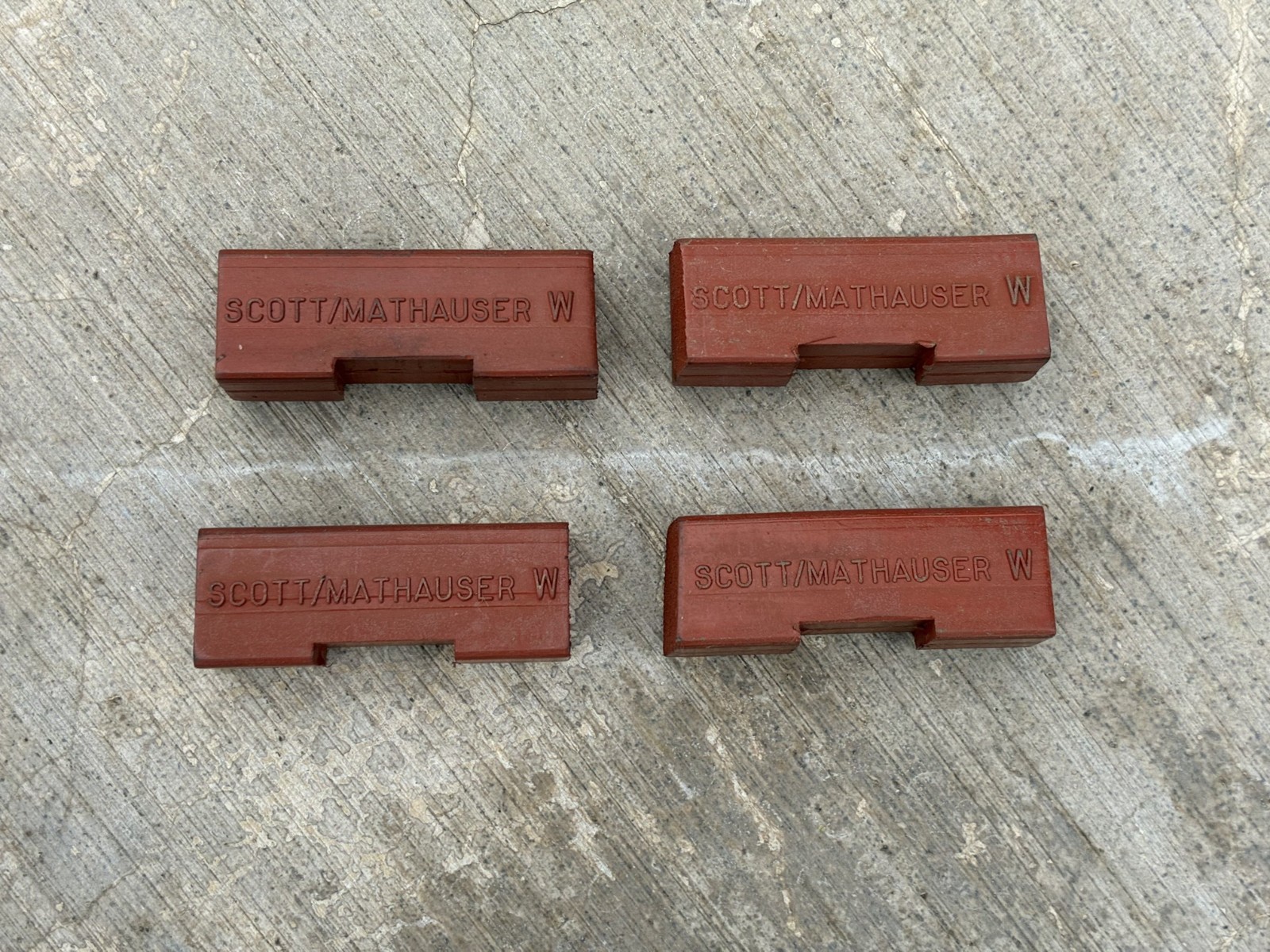 NOS Scott Mathauser Brake Pad Inserts Size W for Weinmann Universal SunTour