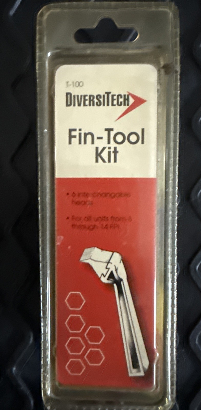 DIVERSITECH T-100 6 HEAD INTERCHANGABLE FIN-TOOL KIT (179016)