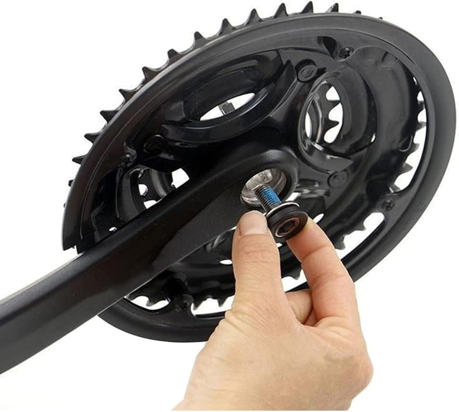 Bike Hex Crank Arm Fixing Bolts Spindle 8Mm Allen Key Bolt Screws Capless Bottom