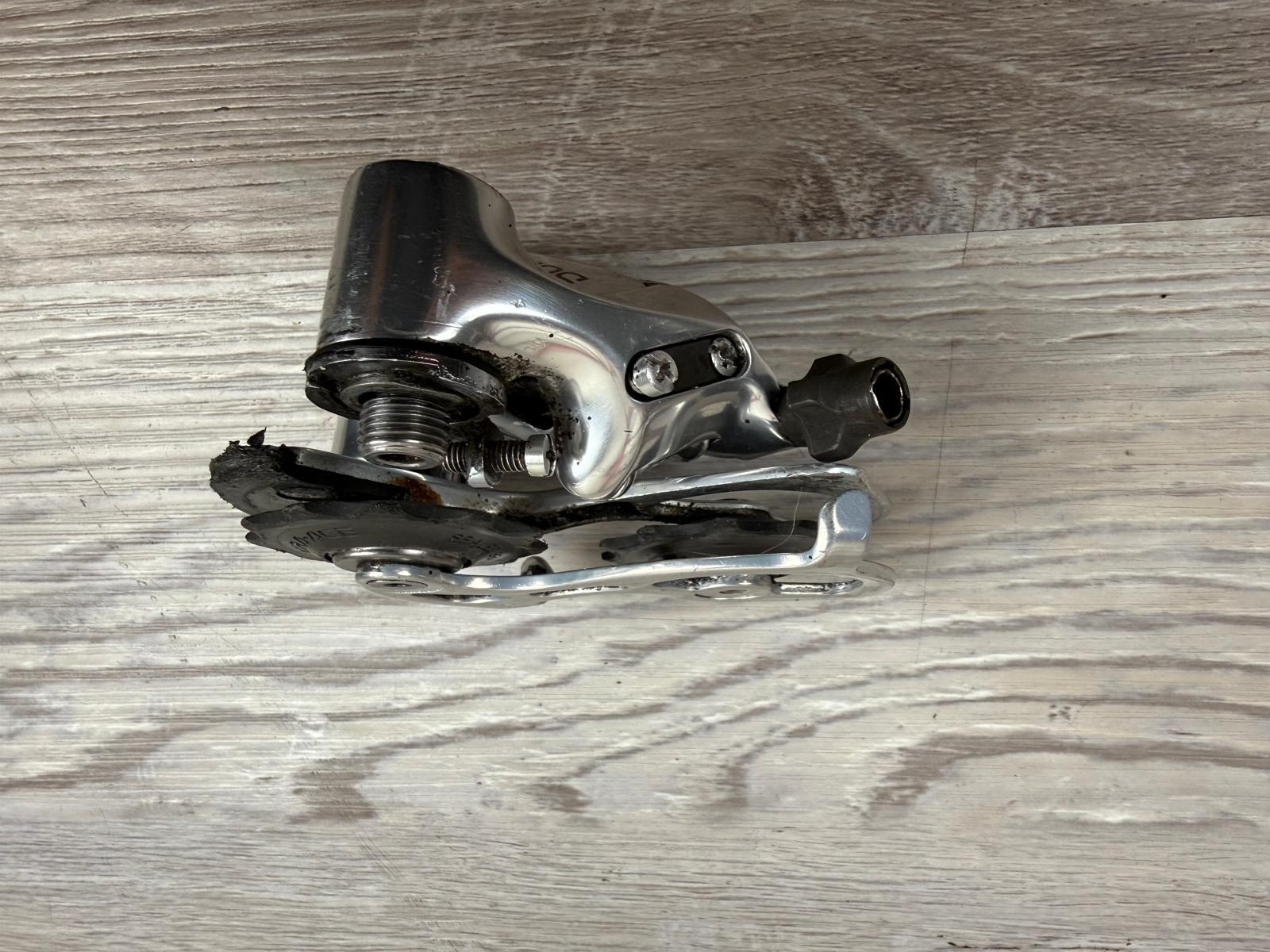 Vintage Shimano Dura-Ace RD-7700 Rear Derailleur 9 Speed Short Cage