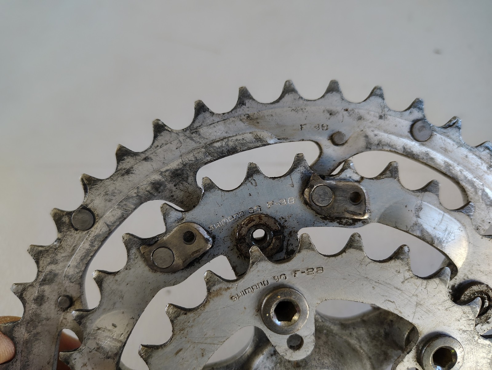Shimano Triple Crankset FC-MT60 170mm 46-36-26t Rings