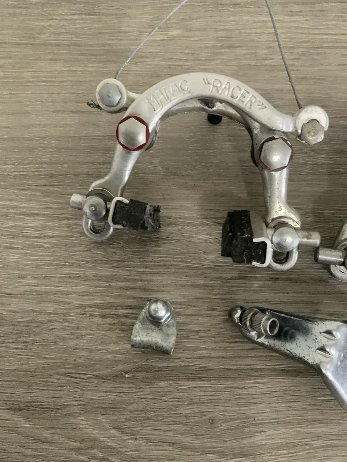 MAFAC RACER BRAKE CALIPERS CENTER PULL 65-75 MM REACH STRADDLES / FRONT GUIDE