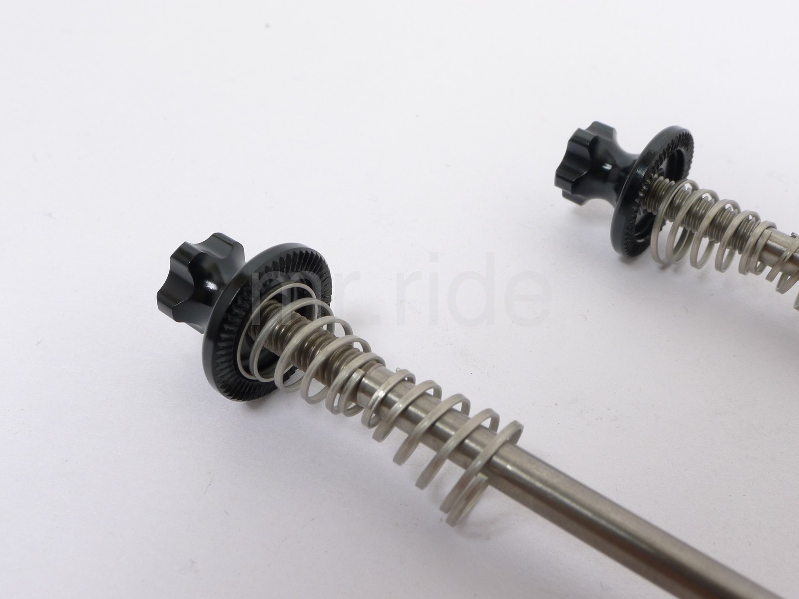 mr_ride 100mm/135mm,Ti Titanium Skewers, MTB bike, 7075 lever 45g Black