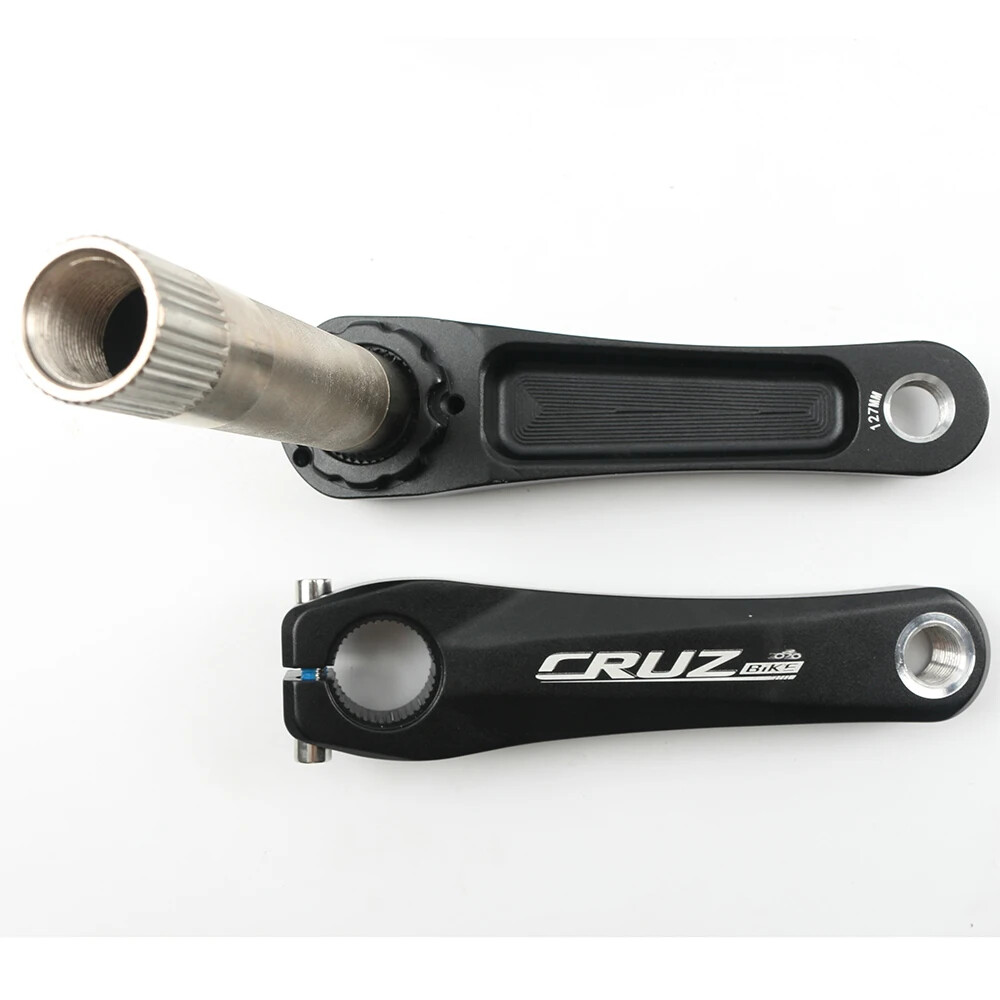 MTB Child Bike Crank Arm 89-150mm Kids Folding Bicycle Crank for 9-12 Speed