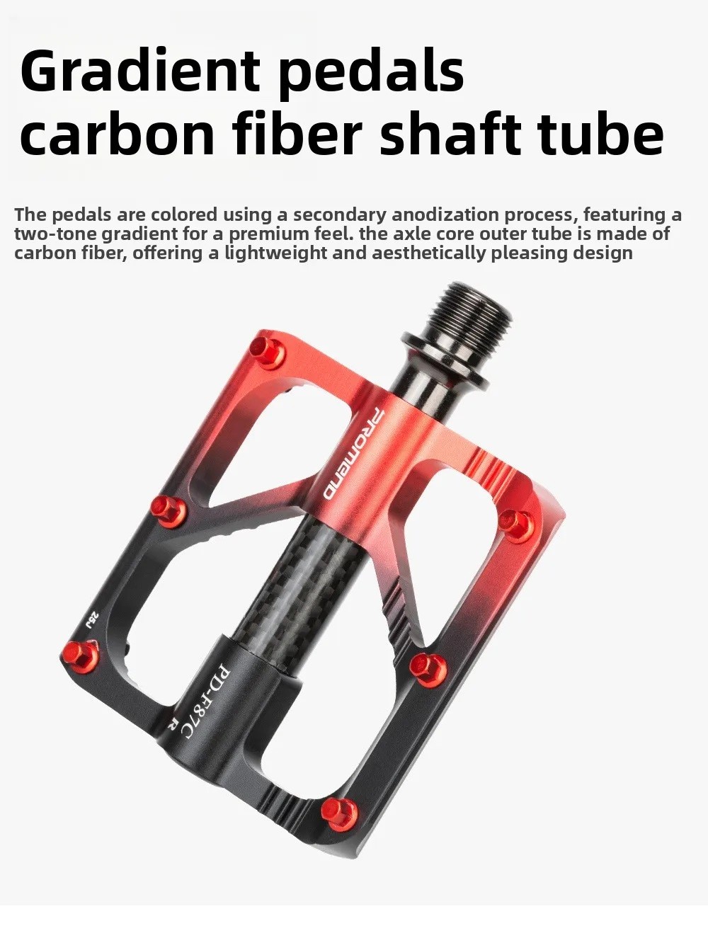 Bicycle Pedals Triplein Aluminum Alloy Pedals Folding Bike Bearings Riding Pedal