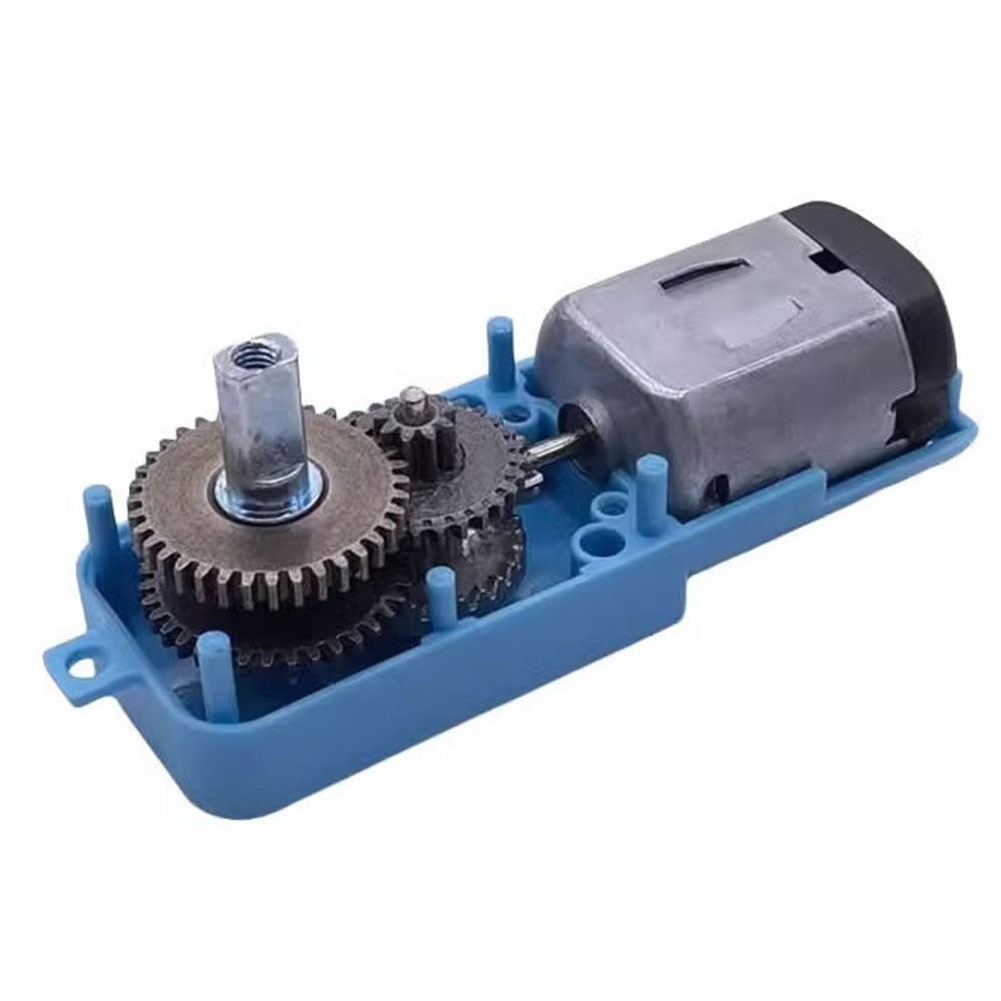DC Gear Motor Compatible with For TT 3-6V 110 RPM Single Shaft 1:90 Ratio