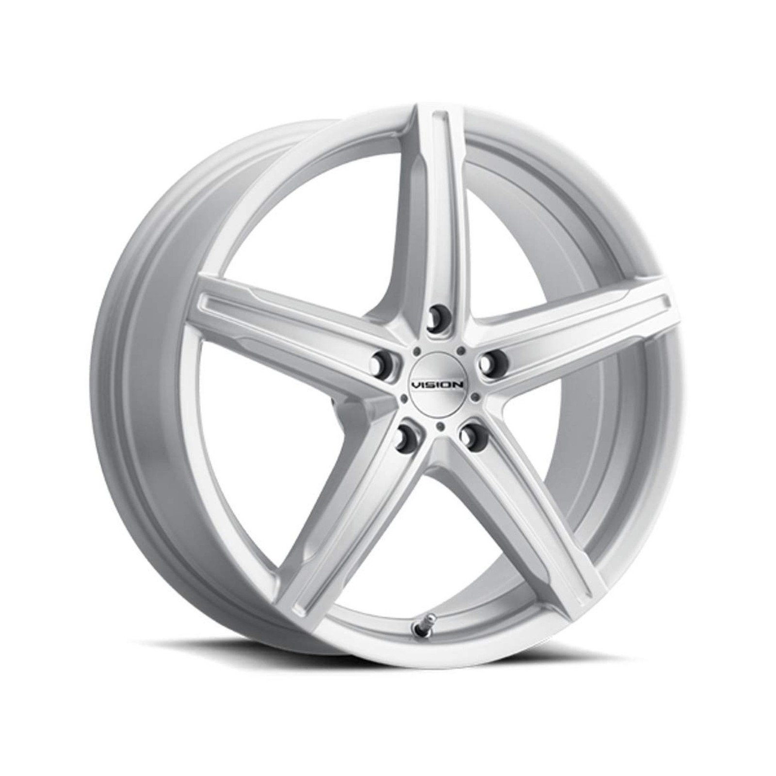 Vision 469 Boost 17×7 5×4.5″ +38mm Silver Wheel Rim 17″ Inch