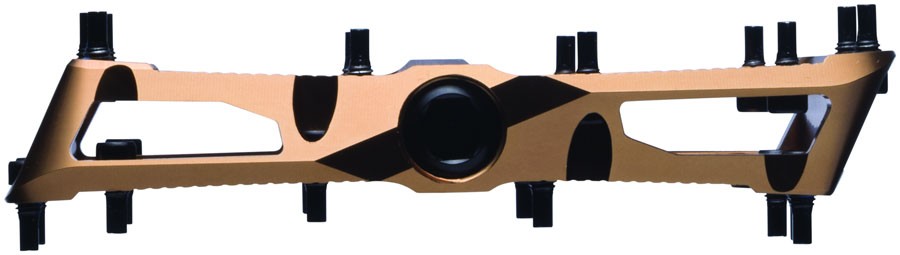 RaceFace Turbine Pedals – Platform, Aluminum, 9/16″, Kashmoney Gold