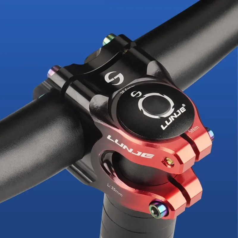MTB Road Bike Stem CNC Mountain Bicycle Bridge Short Power 31.8Mm High Strength